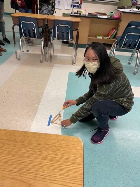 Carwise Middle School catapults